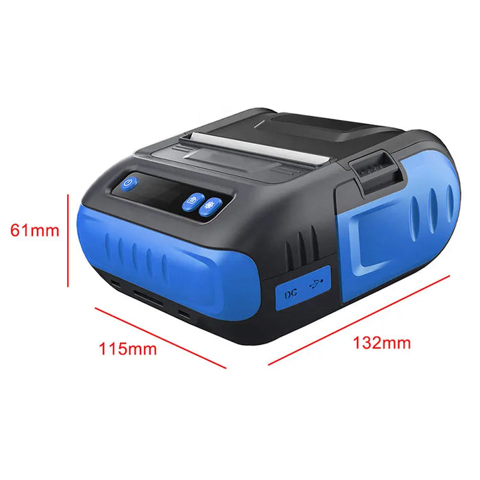 80mm (3-inch) Wireless Bluetooth Thermal Receipt & Label Printer - Portable