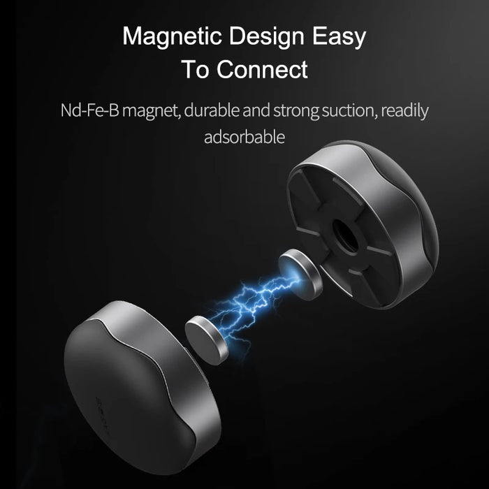 Magnetic Portable Laptop Stand & Cooling Pad — Aluminium, Skidproof
