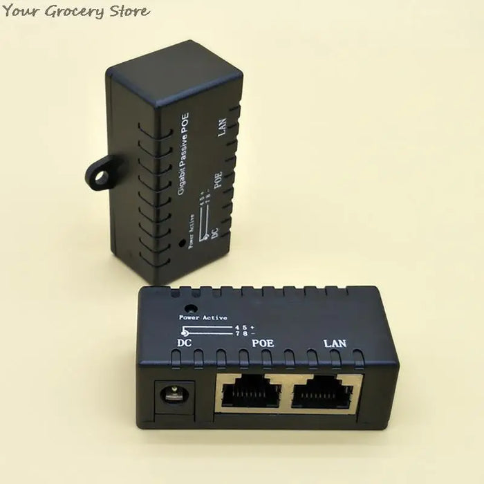 Gigabit Passive PoE Injector & Splitter for CCTV IP Cameras