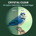 10x25 Folding Compact Binoculars — 10x Magnification, BAK4 Prism, FMC Lens