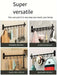 Wall-Mounted Kitchen Hook Rack for Pot Lids and Utensils