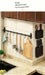 Wall-Mounted Kitchen Hook Rack for Pot Lids and Utensils
