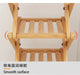 Bamboo Installation-Free Shoe Rack — 2 to 6 Tier Foldable Storage Shelf