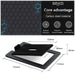 Desktop Speaker Stands — Carbon Steel 2‑Pack for Improved Stereo Sound & Shock Absorption