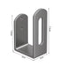 2-pack Pot Lid & Cutting Board Holder — Wall-Mounted Metal Rack (Black or Grey)