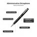 Pen-Shaped Digital Voice Recorder — 10hr, 192kbps WAV/MP3, USB U-disk
