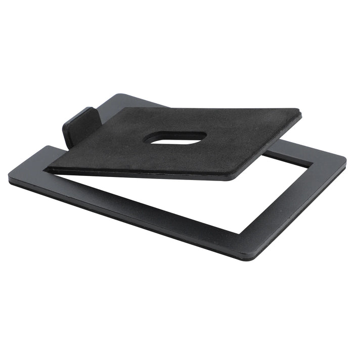 Carbon Steel Tabletop Speaker Base — Shock-Absorbing Stand