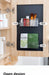 Slim Wall-Mounted Clear Storage Box — Cabinet & Medicine-Cabinet Organiser