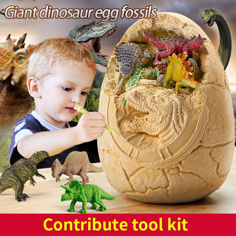 Yimi Children's Dinosaur Egg Dig Kit – DIY Fossil Blind Box (Ages 6–12)