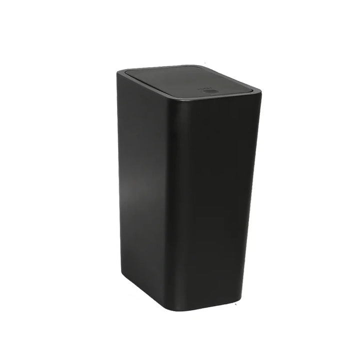 Slim Press-Top Pop-Up Bin — One-Touch Lid, Airtight Odour Lock, 10L