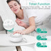 White Noise Machine — 24 Soothing Sounds, Rechargeable Night Light, Portable (USB & Bluetooth)