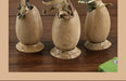 3PCS Hatching Dinosaur Eggs – T‑Rex, Triceratops & Raptor PVC Model Set