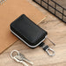 RFID Key Fob Signal Blocker Pouch — Faraday Car Key Case (Black)
