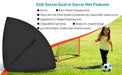 Pop-up Football Goal for Garden — Portable Kids Soccer Net for Training & Backyard Play