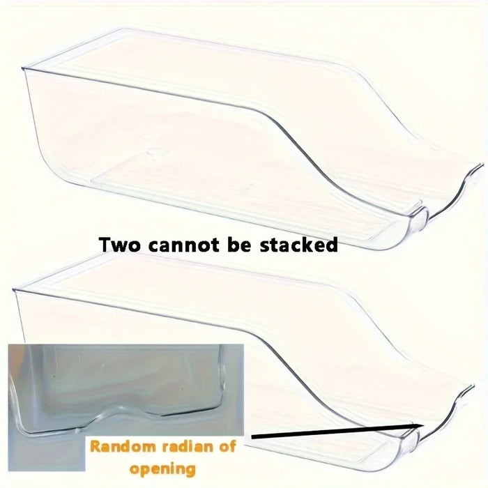 Fridge Storage Boxes – Stackable Plastic Organisers for Cans & Pantry