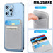 MagSafe Elastic Lycra Phone Card Holder — Fits iPhone 16/15 Pro Max & MagSafe Android