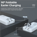 PD 65W Ultra-thin GaN Dual-Port Travel Charger with US/EU/UK/KR Interchangeable Plugs