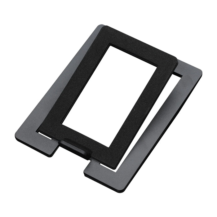 Desktop Speaker Stand — Carbon steel with shock-absorbing base