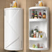 Rotating Adjustable Multi‑Tier Kitchen Corner Shelf – PP Spice & Bottle Organiser
