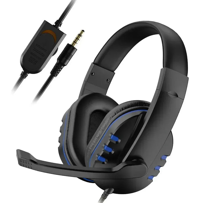 3.5mm Wired Gaming Headset with Microphone for PS4, PC & Smartphones