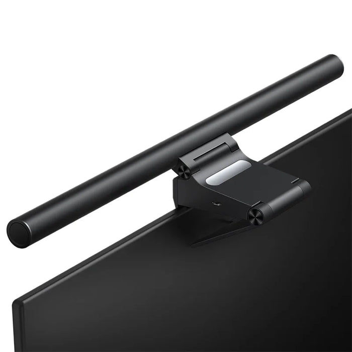 Baseus Lampada da Tavolo con Luce per Schermo - Appesa allo Schermo del Computer, Alimentata da USB, Luce per Laptop, Luce per Monitor LCD, Lampada da Tavolo e da Studio per la Lettura - Ideale per Lavorare, Studiare e Leggere