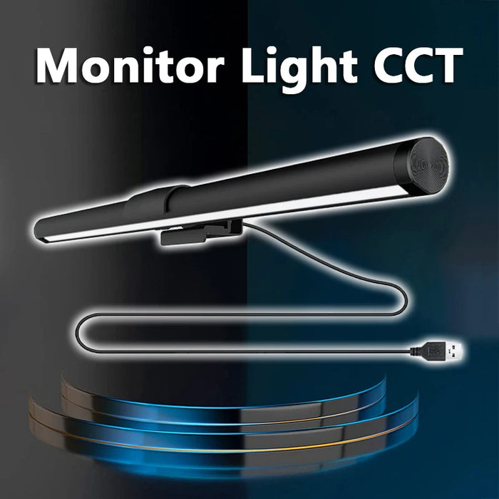 CCT USB Monitor Light Bar — Eye‑Care Screen Lamp for Desk & Study (30cm CCT or 44cm CCT‑RGB)