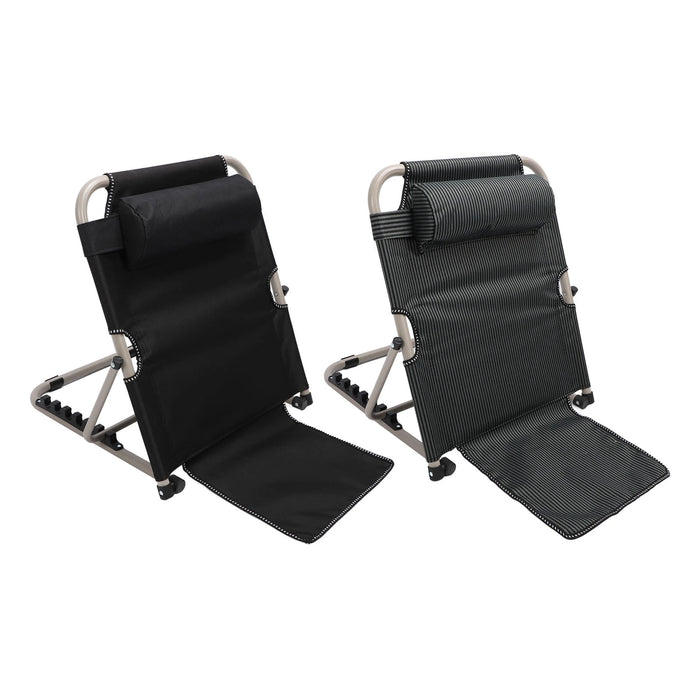Adjustable Lifting Bed Backrest Floor Chair with Head Pillow — 6‑Position Anti‑Slip