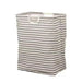 Collapsible Cotton Laundry Hamper with Handles — Large Capacity