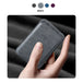 Real Italian Alcantara MagSafe Wallet Case for iPhone 12–16 (Built-in Card Holder)
