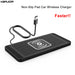 Silicone Car Wireless Charging Pad — Non‑Slip 15W Qi Fast Charger for iPhone, Samsung & Xiaomi