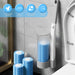 Disposable Toilet Brush Kit — Long Handle, Wall-mounted Holder, Replaceable Heads (24 / 72 pcs)