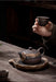 Japanese‑Style Gilt Iron‑Glaze Ceramic Teapot 250ml – Handmade Pu'er & Oolong Teaware