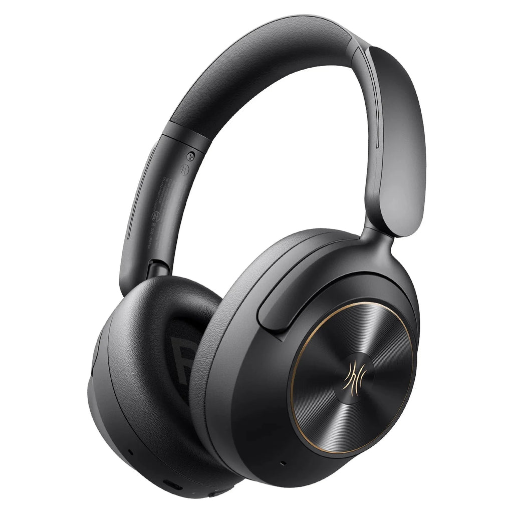Focus A6 - Casque sans fil Bluetooth 6.0 avec ANC, réduction active du bruit hybride 48dB, circum-aural, audio Hi-Res, LDAC, micro intégré, contrôle via application - Parfait pour les trajets, le travail, les voyages et les amateurs de musique immersive