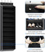 10-Tier Over-the-Door Shoe Organiser — Deep Pocket Hanging Rack (74in x 17in x 11in)