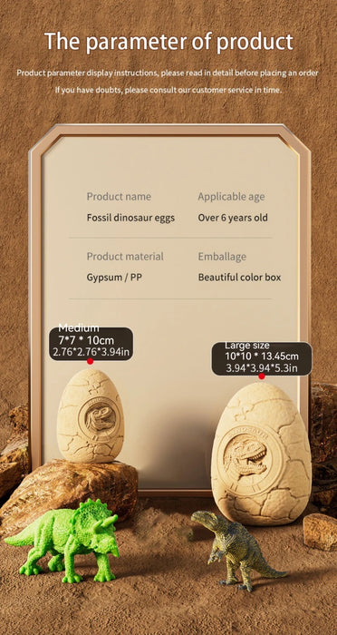 Yimi Children's Dinosaur Egg Dig Kit – DIY Fossil Blind Box (Ages 6–12)