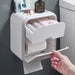 Double‑Sided Magnetic Knife Block with Acrylic Shield — Acacia Wood