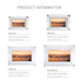 Acrylic Digital Photo Frame 5/7-inch — IPS Screen, 4GB, 1000mAh, Auto-Rotate
