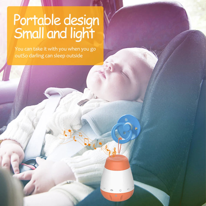 White Noise Sleep Machine for Babies — Voice‑Activated, Rechargeable
