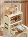 Foldable Transparent Drawer Cosmetic Organiser — Dustproof Multi‑Layer Makeup Storage