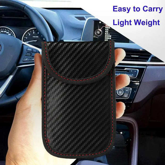 Car Key Signal Blocking Pouch – RFID Faraday Fob Case