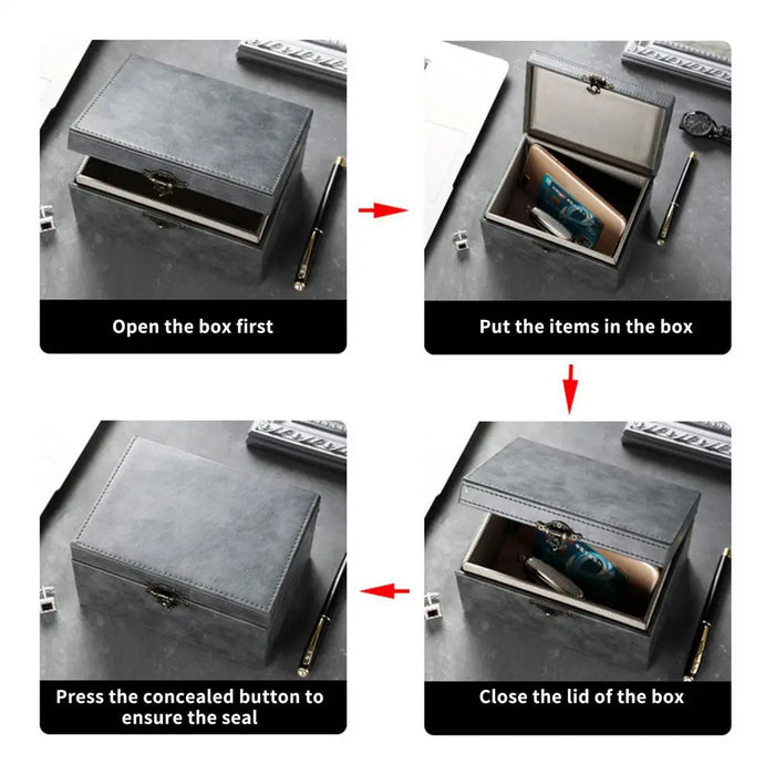 Signal Shielding Faraday Box – Key Fob & Phone Signal Blocker Pouch