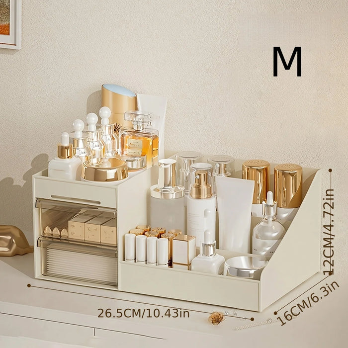 Makeup Organiser with Drawers — Cosmetic Storage for Dresser, Vanity & Bathroom Countertop