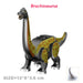 Jurassic Dinosaur Building Blocks - Velociraptor, Triceratops, Indominus & T‑Rex Models