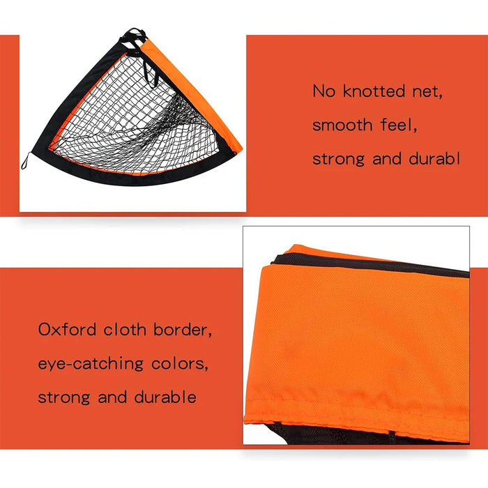 Pop-up Football Goal for Garden — Portable Kids Soccer Net for Training & Backyard Play