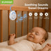 Baby White Noise Machine — Sleep in 3 Minutes, 20 Soothing Sounds, USB Rechargeable