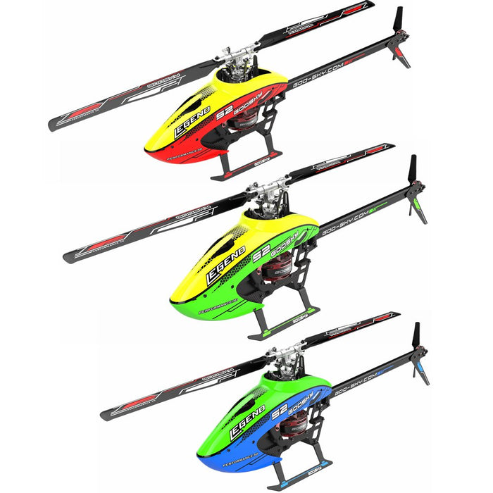 GOOSKY S2 6CH - 3D Aerobatic RC Helicopter with Dual Brushless Direct Drive Motors and GTS Flight Control System - Perfect for thrill-seekers and hobbyists - Shopsta EU