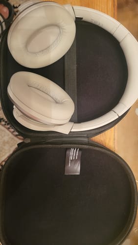 Cuffie Oneodio Silver nella loro custodia aperta