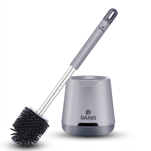 SDARISB DR-FE94 Silicone Toilet Brush — Long Handle, Bendable Head