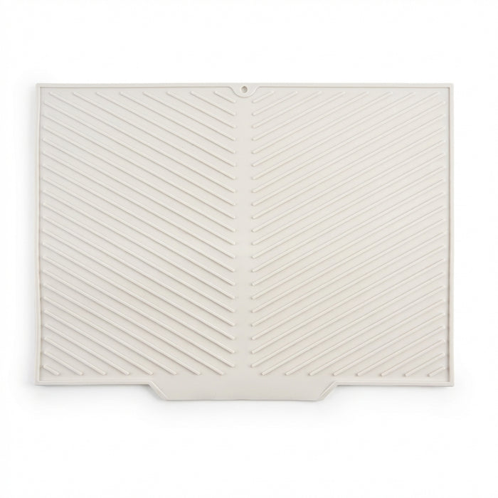 Silicone Drying Mat & Anti-Scald Coaster — Non-Slip Rectangle Dish Drainer