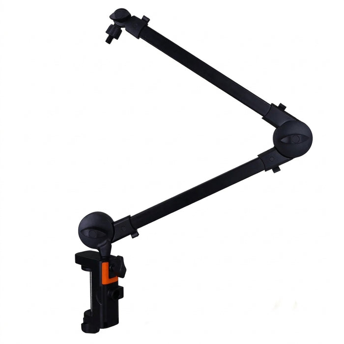Desk-mounted Microphone Boom Arm – Heavy-duty Aluminium, 360° Rotation